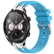 For Honor Magic Watch 22mm Quick Release Silver Buckle Royal Silicone Watch Band(Sky Blue) - free shipping - PMC TechLife - Order now!