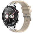 For Honor Magic Watch 22mm Quick Release Silver Buckle Royal Silicone Watch Band(Starlight) - free shipping - PMC TechLife - Order now!