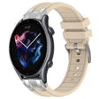 For Amazfit Watch GTR 3 22mm Quick Release Silver Buckle Royal Silicone Watch Band(Starlight) - free shipping - PMC TechLife - Order now!