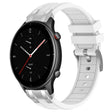 For Amazfit Watch GTR 2e 22mm Quick Release Silver Buckle Royal Silicone Watch Band(White) - free shipping - PMC TechLife - Order now!