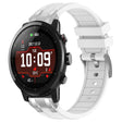 For Amazfit Sport Watch 3 22mm Quick Release Silver Buckle Royal Silicone Watch Band(White) - free shipping - PMC TechLife - Order now!