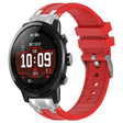 For Amazfit Sport Watch 3 22mm Quick Release Silver Buckle Royal Silicone Watch Band(Red) - free shipping - PMC TechLife - Order now!