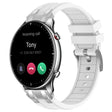 For Amazfit Watch GTR 2 22mm Quick Release Silver Buckle Royal Silicone Watch Band(White) - free shipping - PMC TechLife - Order now!
