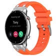 For Amazfit Watch GTR 2 22mm Quick Release Silver Buckle Royal Silicone Watch Band(Orange) - free shipping - PMC TechLife - Order now!