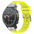 For Amazfit Watch GTR 47mm 22mm Quick Release Silver Buckle Royal Silicone Watch Band(Vital Yellow) - free shipping - PMC TechLife - Order now!