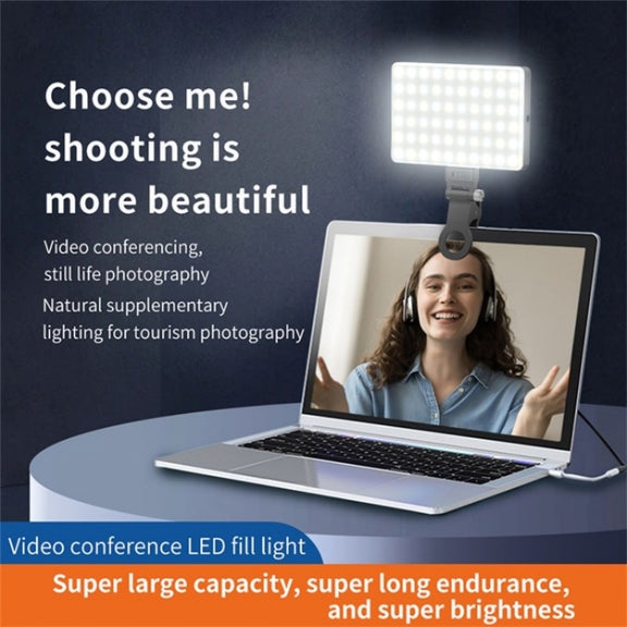 V16R Wth OLED Screen 24 Effects RGB Light Pocket Fill Light for Mobile Phone / Tablet / Laptop