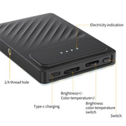 V16WS Mobile Phone / Tablet / Laptop Pocket Fill Light 24 Effects RGB Light  Without Screen