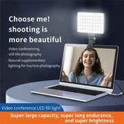 V16SE For Mobile Phone / Tablet / Laptop Three Light Modes Clip-On Pocket Mini Fill Light