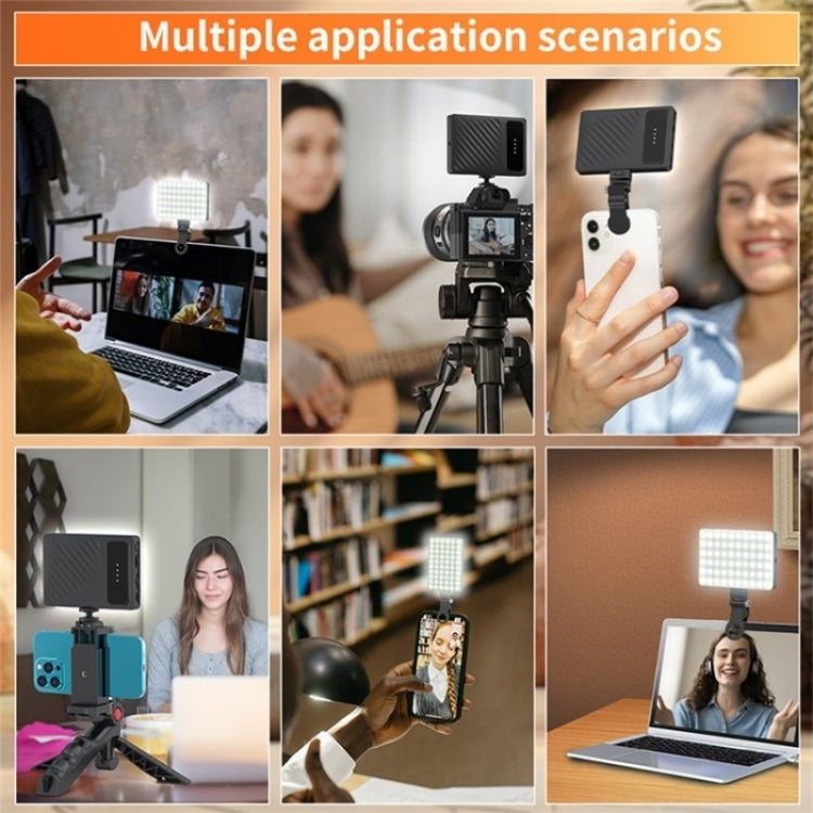 V16SE For Mobile Phone / Tablet / Laptop Three Light Modes Clip-On Pocket Mini Fill Light