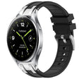 For Xiaomi Watch 2 22mm Quick Release Silver Buckle Royal Silicone Watch Band(Black) - free shipping - PMC TechLife - Order now!