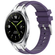 For Xiaomi Watch 2 22mm Quick Release Silver Buckle Royal Silicone Watch Band(Purple) - free shipping - PMC TechLife - Order now!