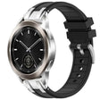 For Xiaomi Watch S3 22mm Quick Release Silver Buckle Royal Silicone Watch Band(Black) - free shipping - PMC TechLife - Order now!