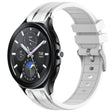 For Xiaomi Watch 2 Pro 22mm Quick Release Silver Buckle Royal Silicone Watch Band(White) - free shipping - PMC TechLife - Order now!