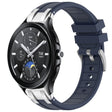 For Xiaomi Watch 2 Pro 22mm Quick Release Silver Buckle Royal Silicone Watch Band(Navy Blue) - free shipping - PMC TechLife - Order now!