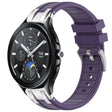 For Xiaomi Watch 2 Pro 22mm Quick Release Silver Buckle Royal Silicone Watch Band(Purple) - free shipping - PMC TechLife - Order now!