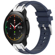 For Xiaomi Watch S1 Pro 22mm Quick Release Silver Buckle Royal Silicone Watch Band(Navy Blue) - free shipping - PMC TechLife - Order now!