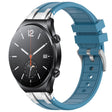 For Xiaomi Watch S1 22mm Quick Release Silver Buckle Royal Silicone Watch Band(Sea Blue) - free shipping - PMC TechLife - Order now!