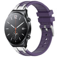 For Xiaomi Watch S1 22mm Quick Release Silver Buckle Royal Silicone Watch Band(Purple) - free shipping - PMC TechLife - Order now!