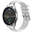 For Xiaomi Watch Color 22mm Quick Release Silver Buckle Royal Silicone Watch Band(White) - free shipping - PMC TechLife - Order now!