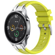 For Xiaomi Watch Color 22mm Quick Release Silver Buckle Royal Silicone Watch Band(Vital Yellow) - free shipping - PMC TechLife - Order now!