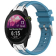 For Garmin Forerunner 255 Music 22mm Quick Release Silver Buckle Royal Silicone Watch Band(Sea Blue) - free shipping - PMC TechLife - Order now!