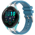 For Garmin Forerunner 265 Music 22mm Quick Release Silver Buckle Royal Silicone Watch Band(Sea Blue) - free shipping - PMC TechLife - Order now!