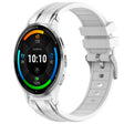 For Garmin Venu 3 22mm Quick Release Silver Buckle Royal Silicone Watch Band(White) - free shipping - PMC TechLife - Order now!