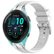 For Garmin Forerunner 265 22mm Quick Release Silver Buckle Royal Silicone Watch Band(White) - free shipping - PMC TechLife - Order now!