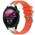 For Garmin Forerunner 255 22mm Quick Release Silver Buckle Royal Silicone Watch Band(Orange) - free shipping - PMC TechLife - Order now!