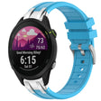 For Garmin Forerunner 255 22mm Quick Release Silver Buckle Royal Silicone Watch Band(Sky Blue) - free shipping - PMC TechLife - Order now!