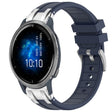 For Garmin Venu 2 22mm Quick Release Silver Buckle Royal Silicone Watch Band(Navy Blue) - free shipping - PMC TechLife - Order now!