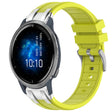 For Garmin Venu 2 22mm Quick Release Silver Buckle Royal Silicone Watch Band(Vital Yellow) - free shipping - PMC TechLife - Order now!