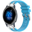 For Garmin Venu 2 22mm Quick Release Silver Buckle Royal Silicone Watch Band(Sky Blue) - free shipping - PMC TechLife - Order now!