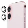For iPhone 16 / 16 Plus ENKAY AR Anti-reflection Individual Diamond Ring Camera Lens Glass Full Film(Black) - free shipping - PMC TechLife - Order now!