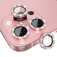 For iPhone 16 Pro / 16 Pro Max ENKAY AR Anti-reflection Individual Diamond Ring Camera Lens Glass Full Film(Pink) - free shipping - PMC TechLife - Order now!