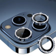 For iPhone 16 Pro / 16 Pro Max ENKAY AR Anti-reflection Individual Diamond Ring Camera Lens Glass Full Film(Dark Blue) - free shipping - PMC TechLife - Order now!