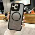 For iPhone 16 Pro Max CD-grain Gradient Glitter Magsafe Acrylic Hybrid TPU Phone Case(Black) - iPhone 16 Pro Max Cases by PMC TechLife | Online Shopping South Africa | PMC TechLife | Buy Now Pay Later Mobicred