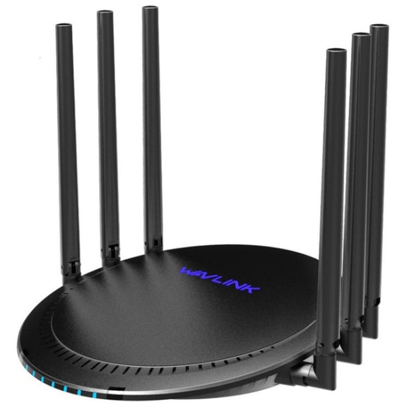 WAVLINK WN531A6 Dual Band Wireless Repeater AC2100 Gigabit Ethernet Port WiFi Router, Plug:EU Plug