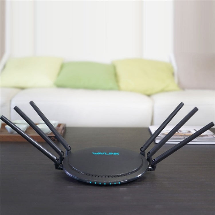 WAVLINK WN531A6 Dual Band Wireless Repeater AC2100 Gigabit Ethernet Port WiFi Router, Plug:EU Plug