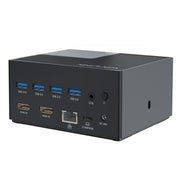 WAVLINK UG76PD2 3.5mm Audio, Gigabit Network Port Dual HD Universal Docking Station(US Plug)