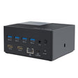 WAVLINK UG76PD2 3.5mm Audio, Gigabit Network Port Dual HD Universal Docking Station(EU Plug) - free shipping - PMc TechLife - Order now!