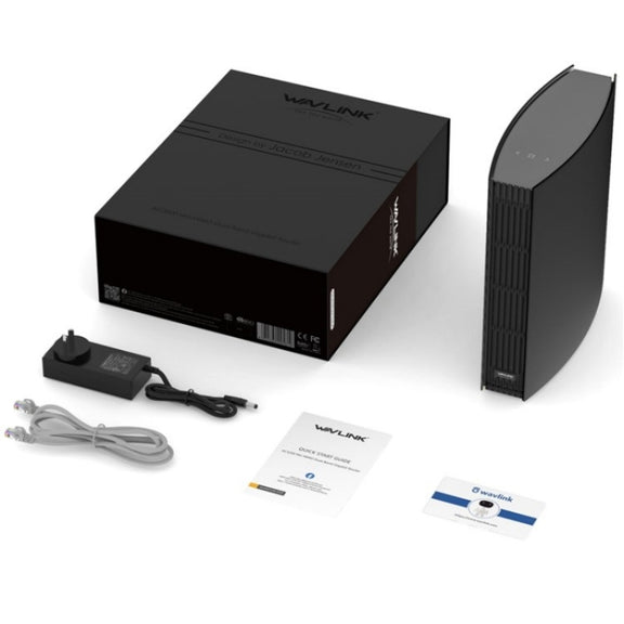 WAVLINK WN538A8 With LCD Screen AC3200 Home Dual Band Gigabit Smart WiFi Router, Plug:AU Plug