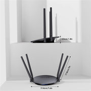 WAVLINK WN530HG3 AC1200 Dual Band AP Router 1000Mbps WAN / LAN Ethernet Port, Plug:US Plug