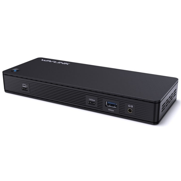 WAVLINK UTD22 Support 96W Laptop Charging USB4 Docking Station Dual Monitor USB-C Hub(EU Plug)