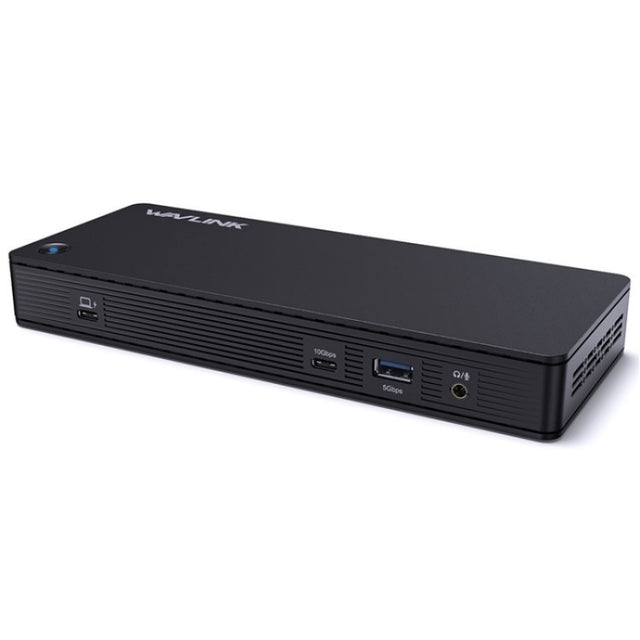 WAVLINK UTD22 Support 96W Laptop Charging USB4 Docking Station Dual Monitor USB-C Hub(EU Plug)