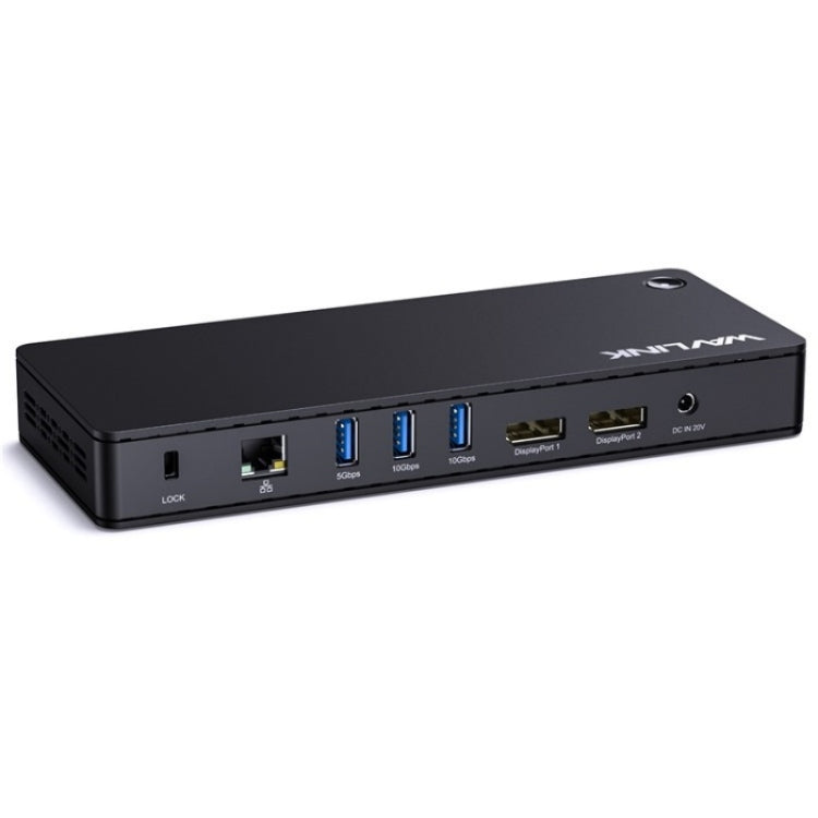 WAVLINK UTD22 Support 96W Laptop Charging USB4 Docking Station Dual Monitor USB-C Hub(AU Plug)