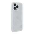 For iPhone 16 Pro ENKAY Hat-Prince Translucent Matte TPU Phone Case with Lens Film(White) - iPhone 16 Pro Cases by ENKAY | Online Shopping South Africa | PMC TechLife | Buy Now Pay Later Mobicred