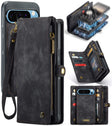 For Google Pixel 9 Pro XL CaseMe 008 Detachable Multifunctional Leather Phone Case(Black) - free shipping - PMC Jewellery - Order now!
