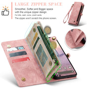 For Google Pixel 9 Pro XL CaseMe 008 Detachable Multifunctional Leather Phone Case(Pink)