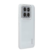 For Xiaomi 14 Pro ENKAY Hat-Prince Translucent Matte TPU Phone Case with Lens Film(White)